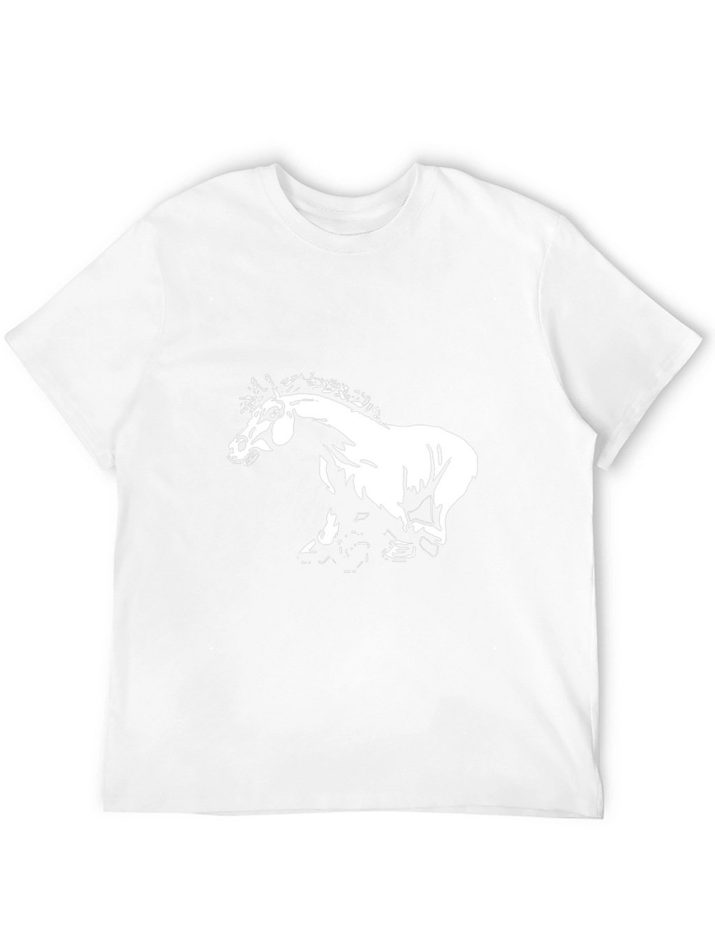 Horse Graphic Black T-Shirt
