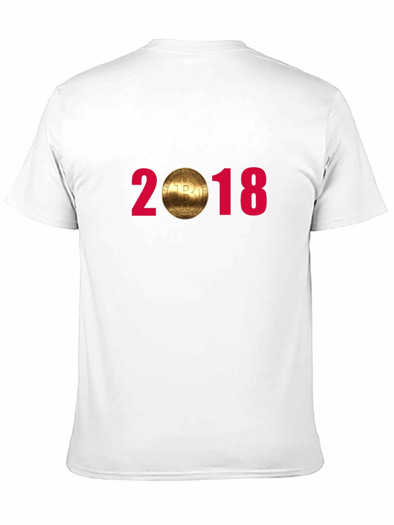 Bitcoin 2018 Graphic Tee - Crypto Enthusiast Shirt