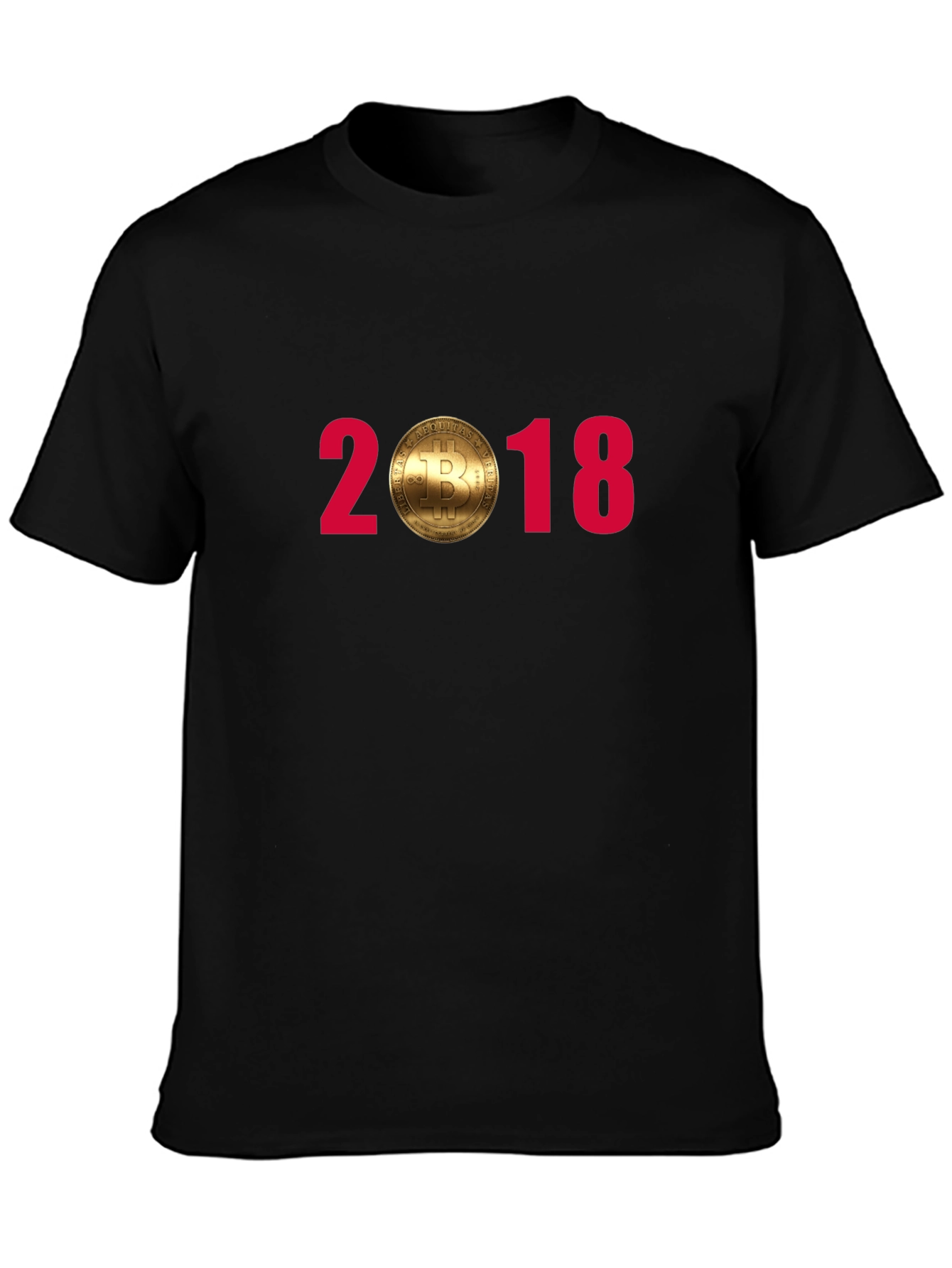 Bitcoin 2018 Graphic Tee - Crypto Enthusiast Shirt