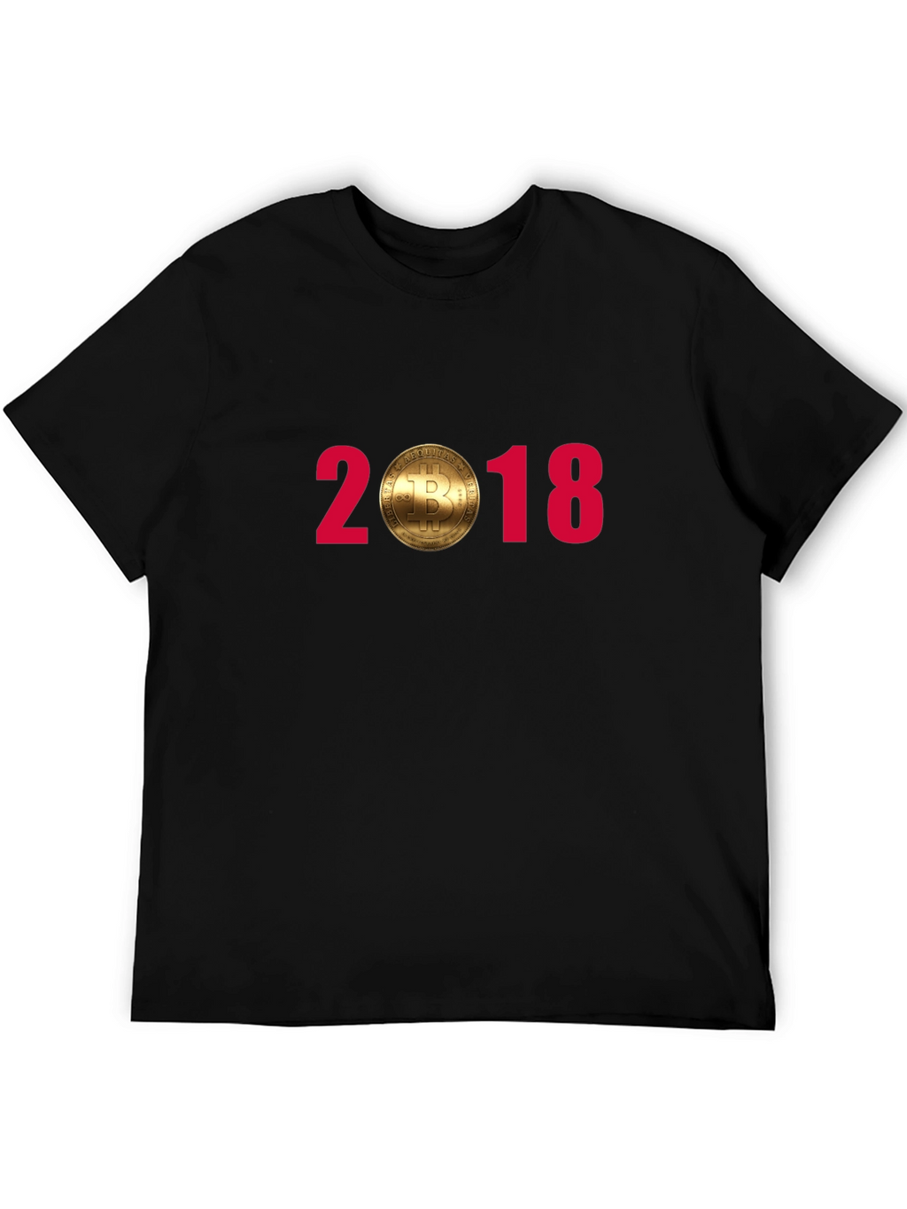 Bitcoin 2018 Graphic Tee - Crypto Enthusiast Shirt
