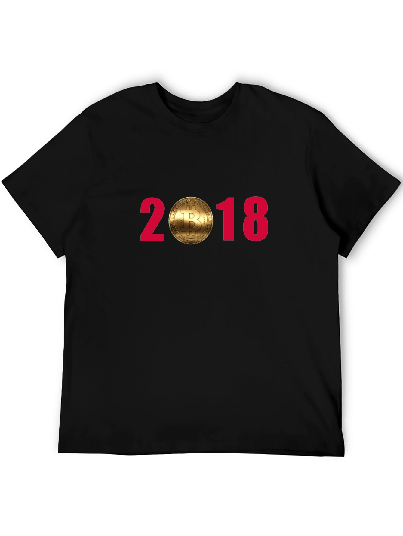 Bitcoin 2018 Graphic Tee - Crypto Enthusiast Shirt