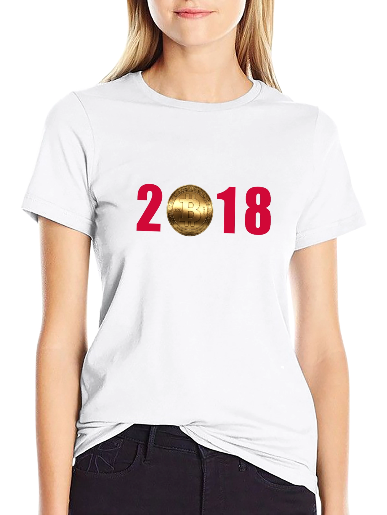 Bitcoin 2018 Graphic Tee - Crypto Enthusiast Shirt