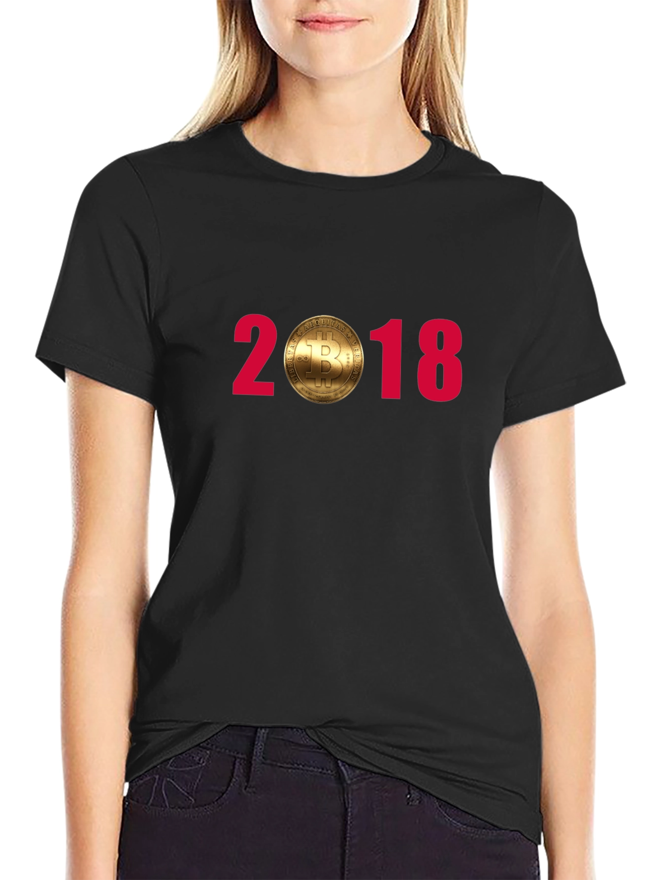 Bitcoin 2018 Graphic Tee - Crypto Enthusiast Shirt