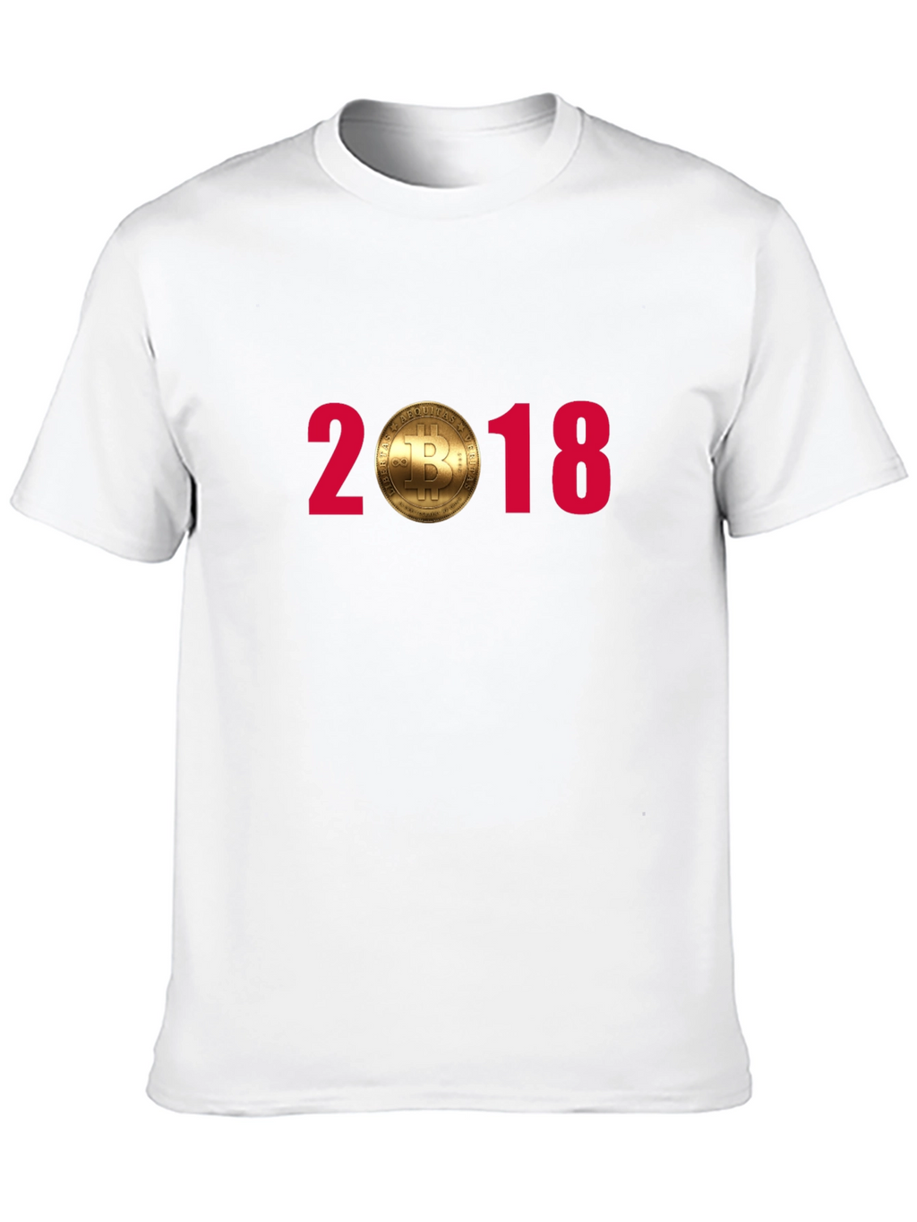 Bitcoin 2018 Graphic Tee - Crypto Enthusiast Shirt