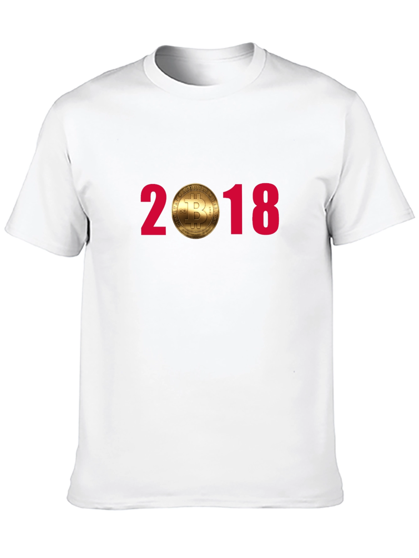 Bitcoin 2018 Graphic Tee - Crypto Enthusiast Shirt