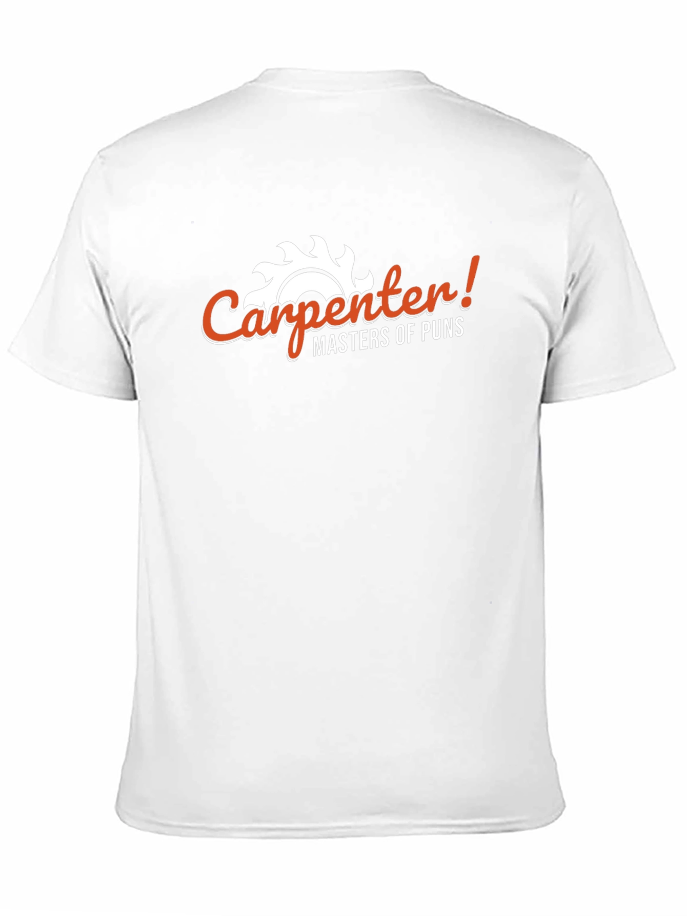 Carpenter Masters of Puns Black Graphic Tee