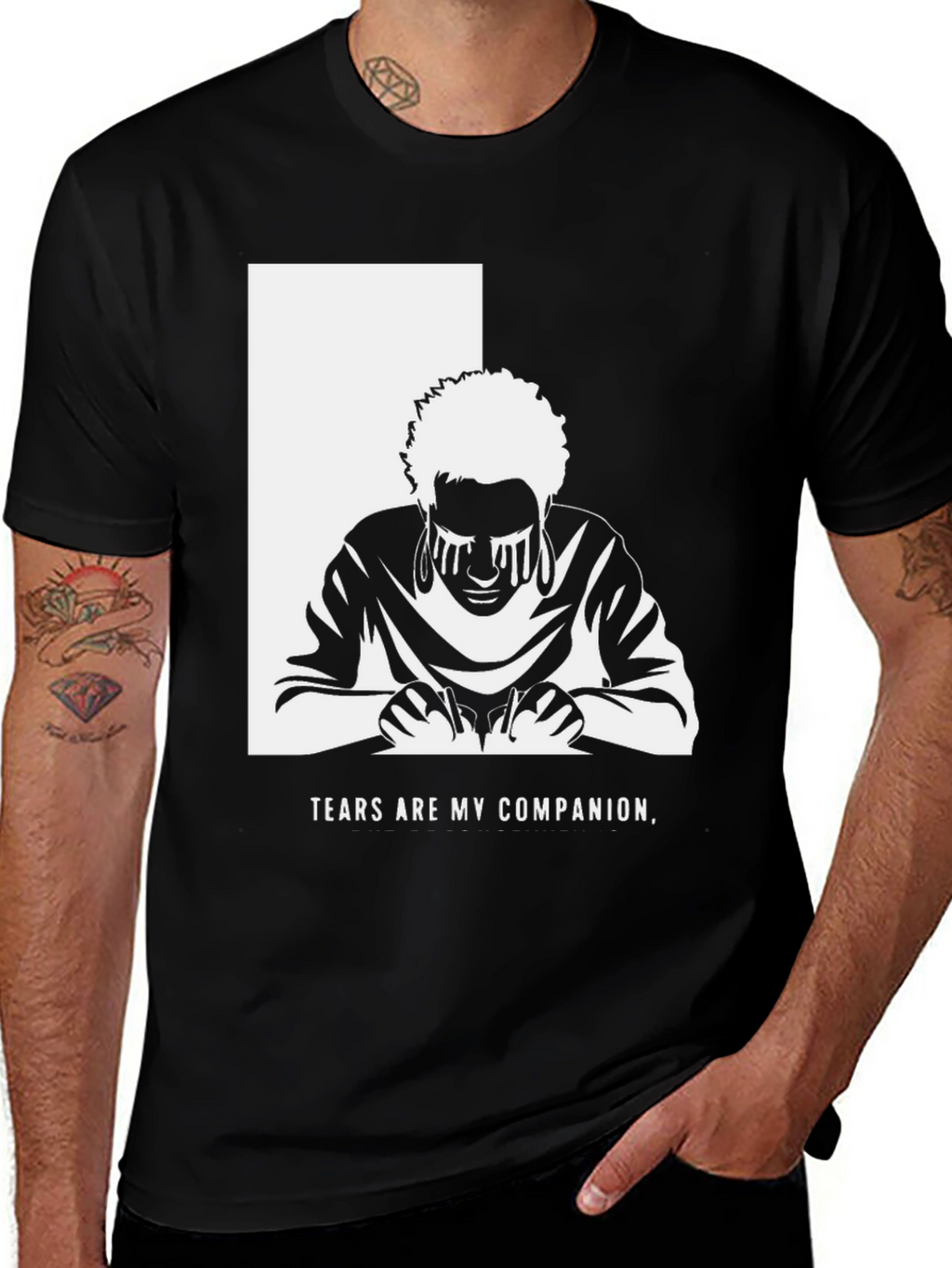 Tears are My Companion Graphic T-Shirt