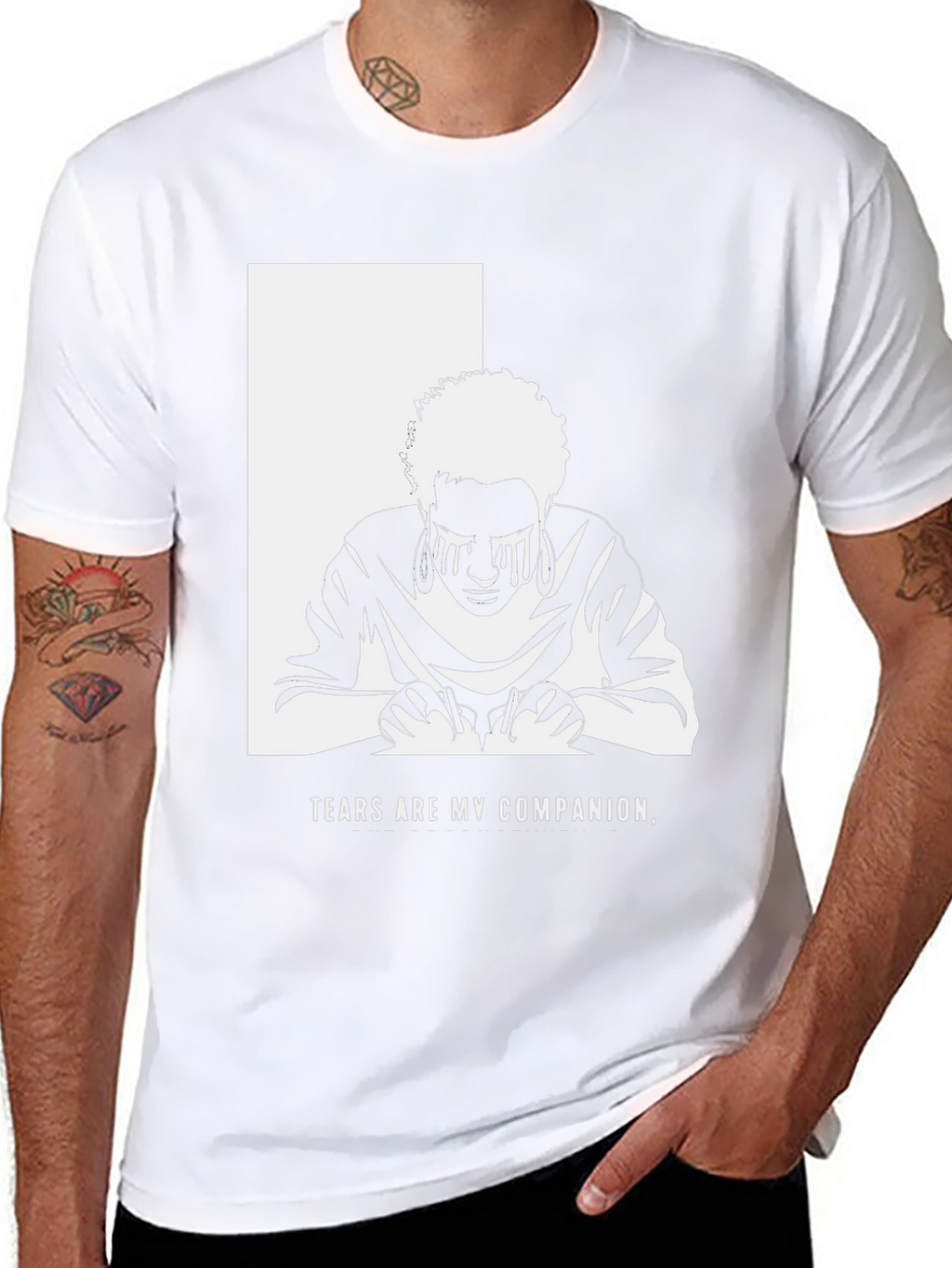 Tears are My Companion Graphic T-Shirt