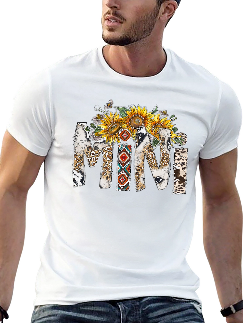 Rustic Sunflower MINI Graphic T-Shirt