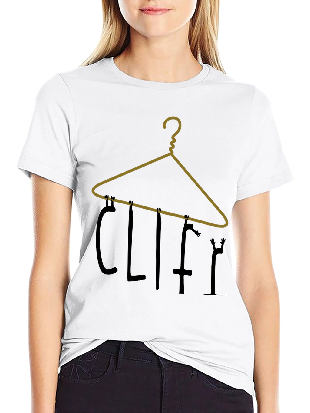 Cliffy Hanger Graphic Tee - Black
