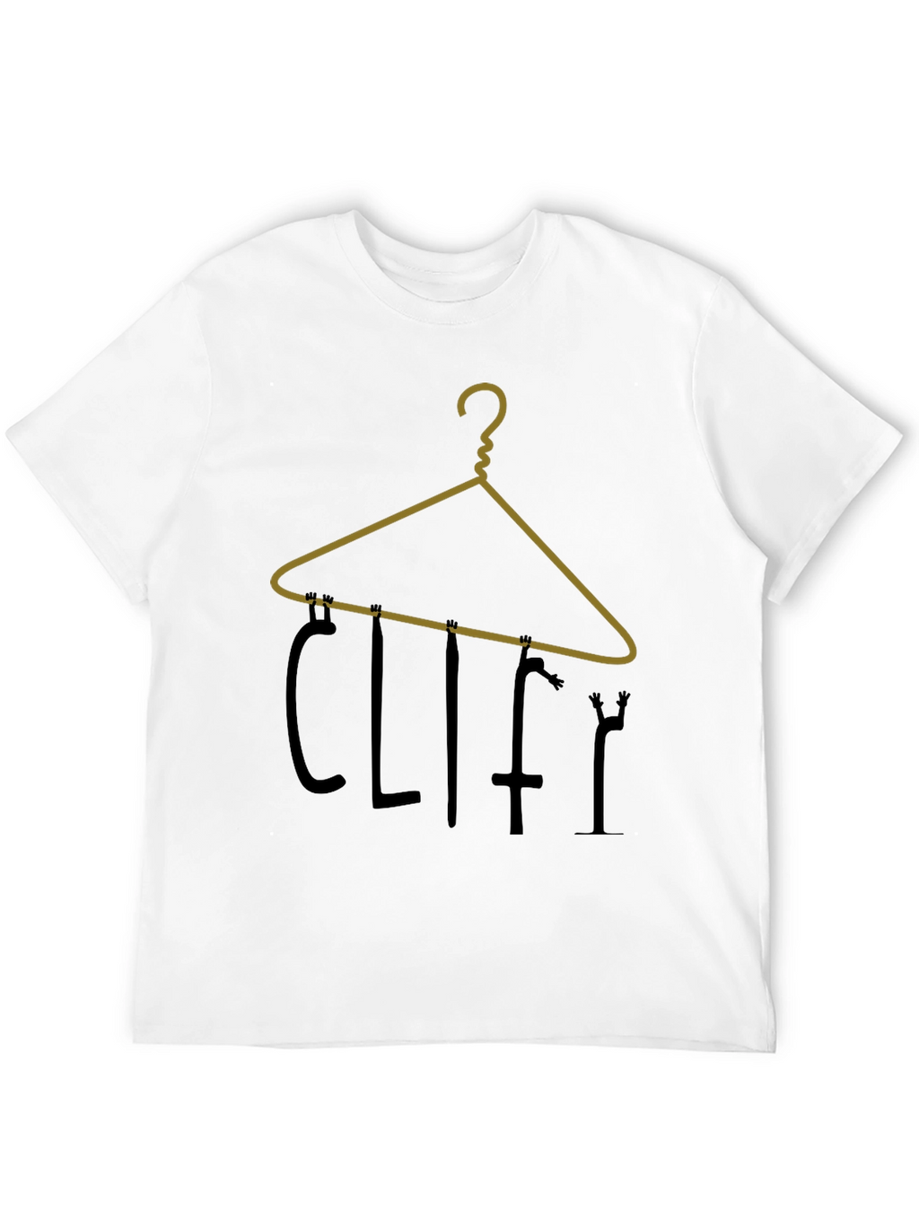 Cliffy Hanger Graphic Tee - Black
