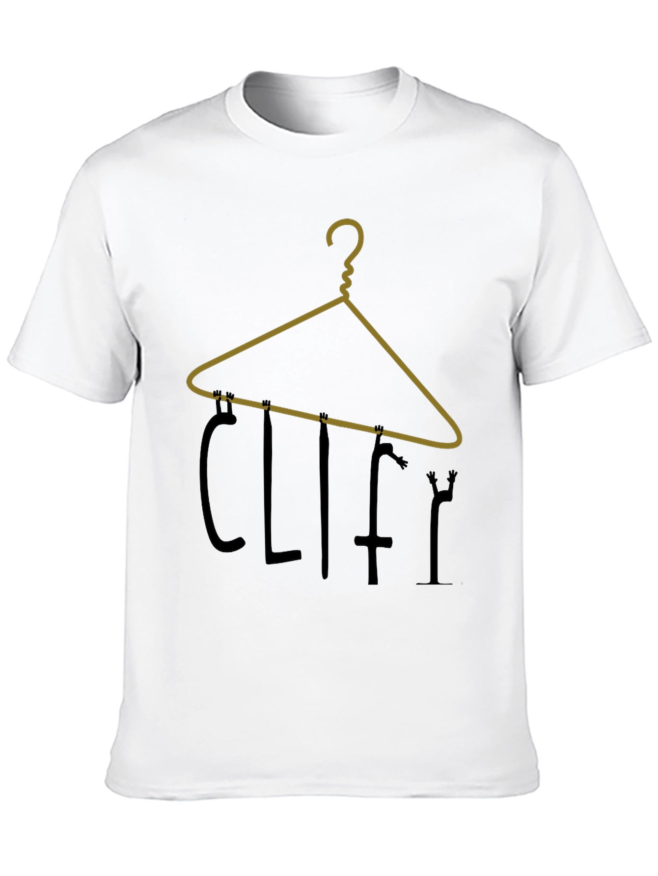 Cliffy Hanger Graphic Tee - Black