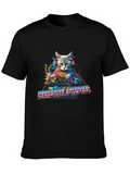 DJ Cat Graphic Tee - Obsessive Grooves