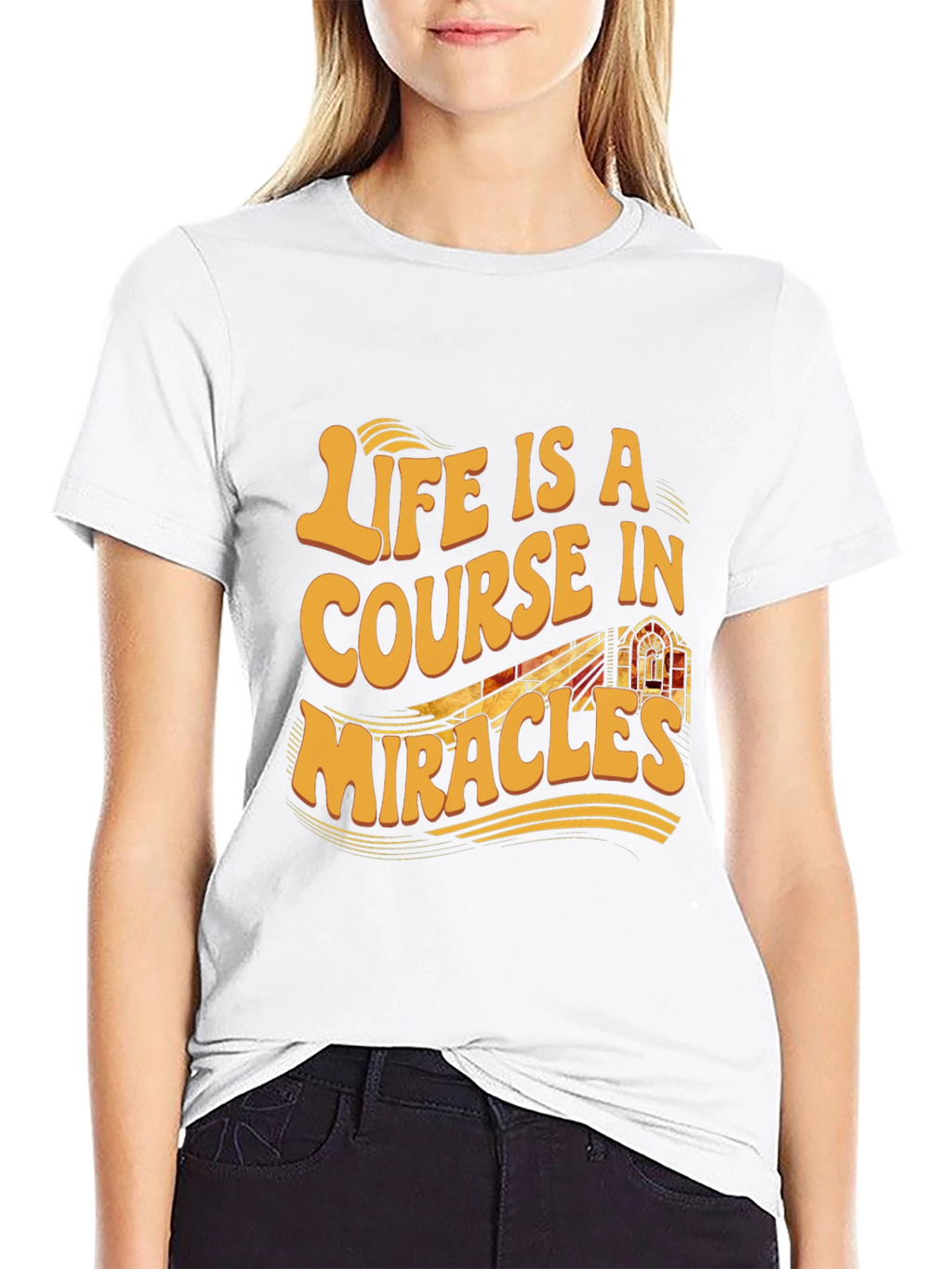 Life is a Course in Miracles Graphic Tee