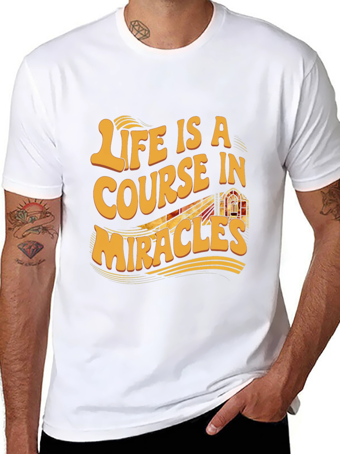 Life is a Course in Miracles Graphic Tee