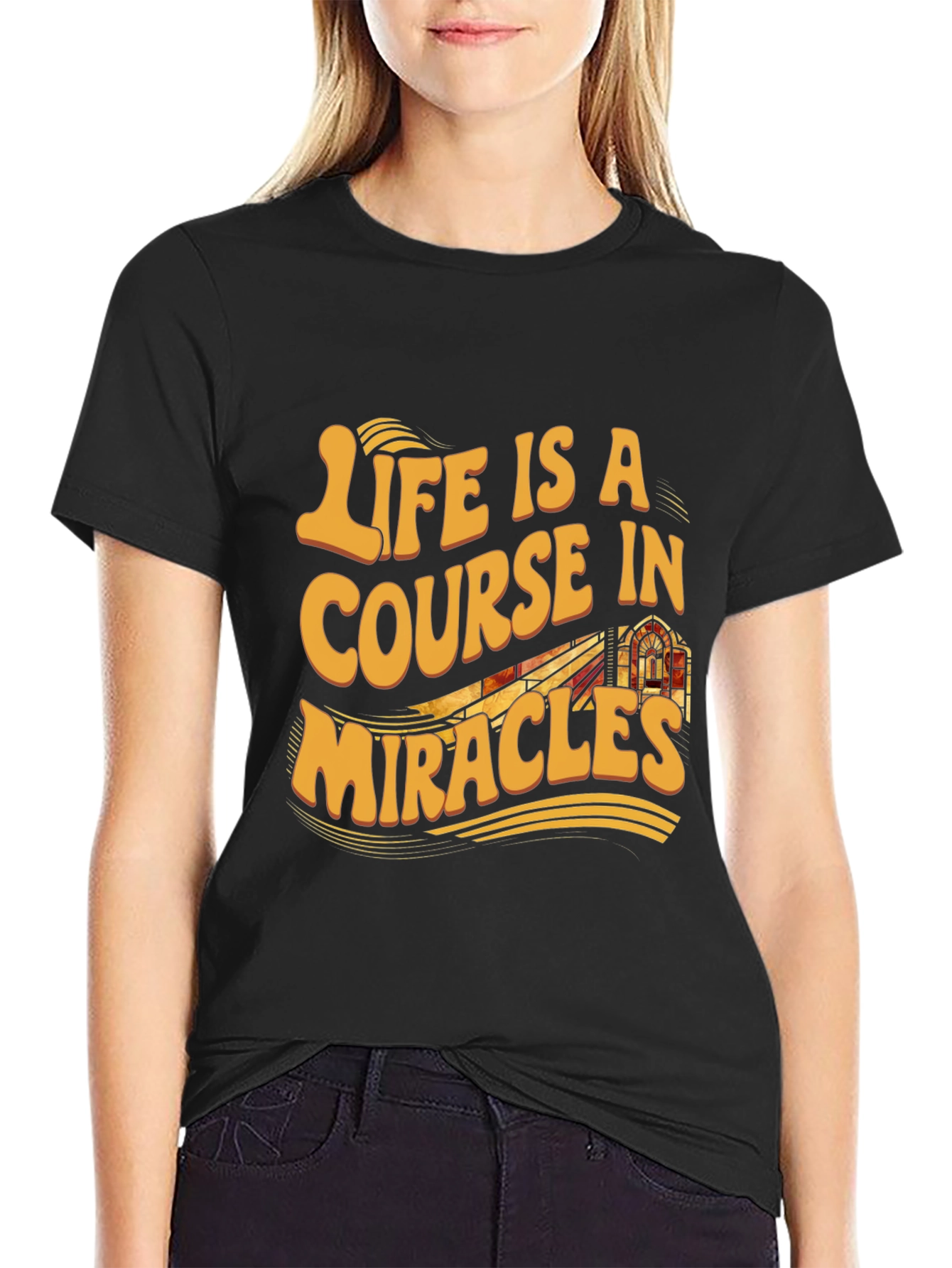 Life is a Course in Miracles Graphic Tee