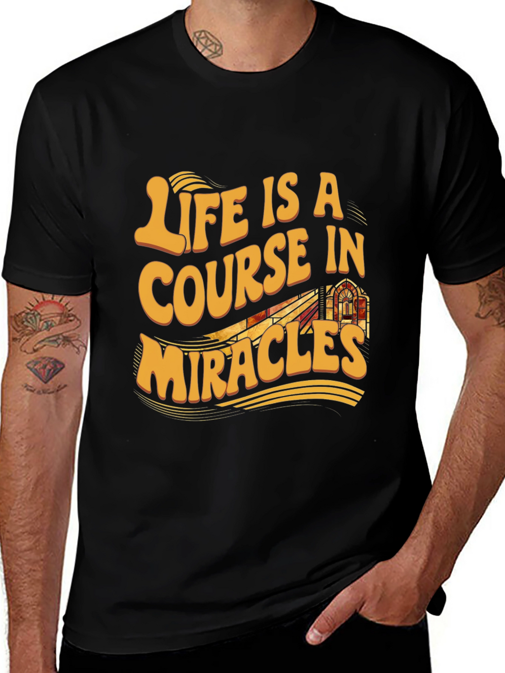Life is a Course in Miracles Graphic Tee