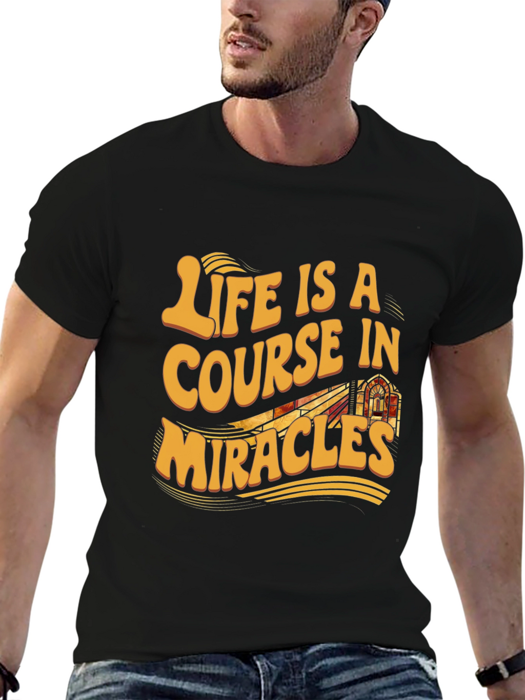 Life is a Course in Miracles Graphic Tee
