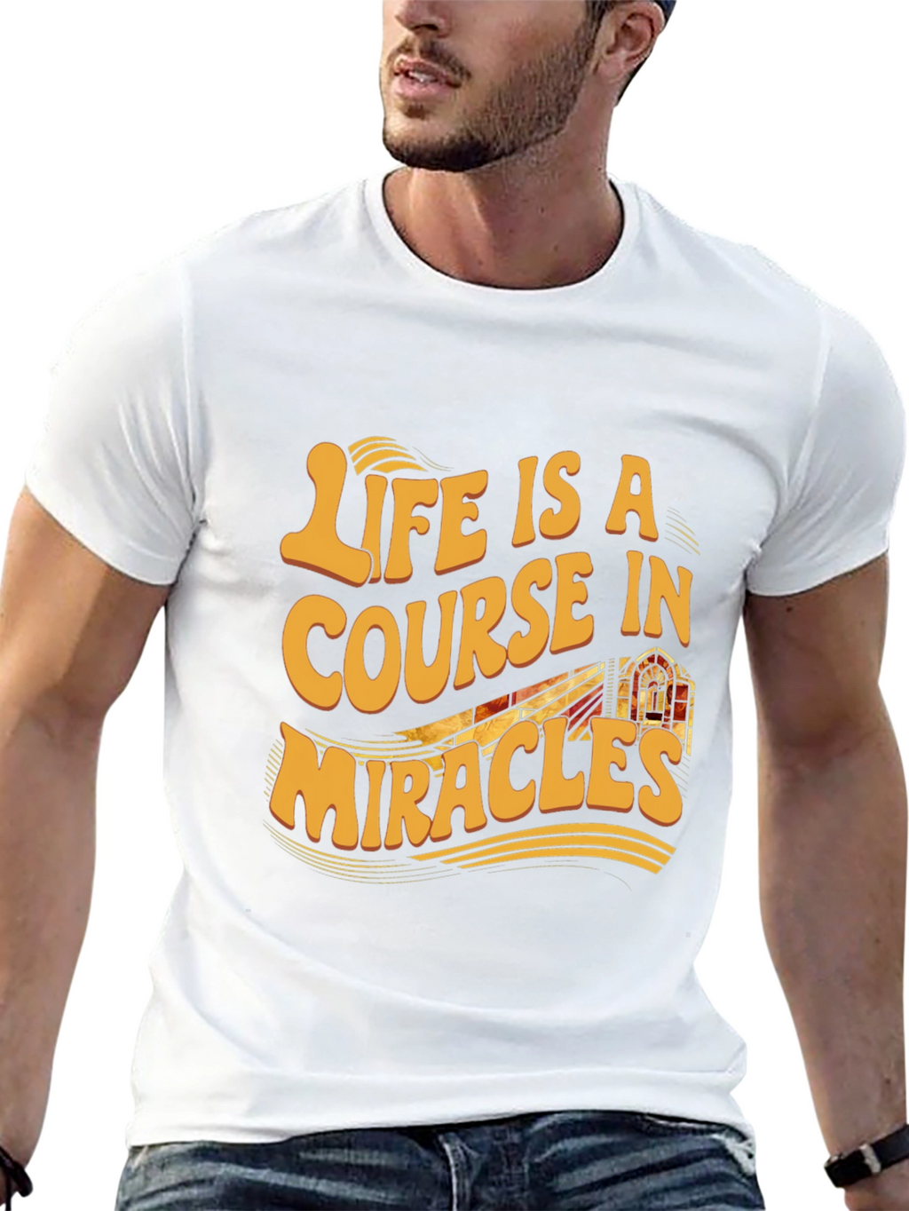 Life is a Course in Miracles Graphic Tee