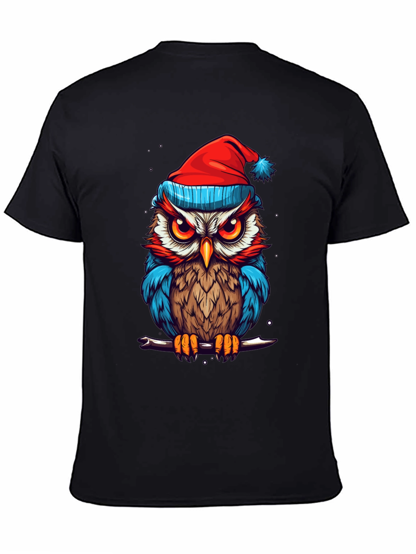 Festive Owl Graphic Tee