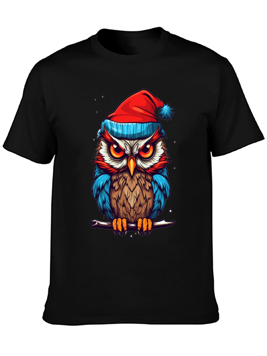 Festive Owl Graphic Tee