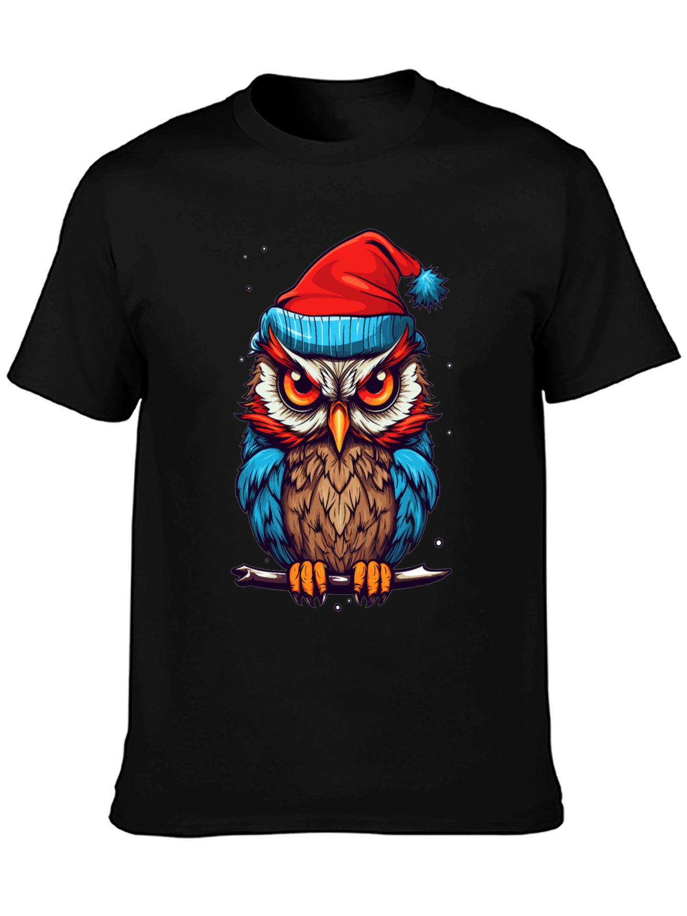 Festive Owl Graphic Tee