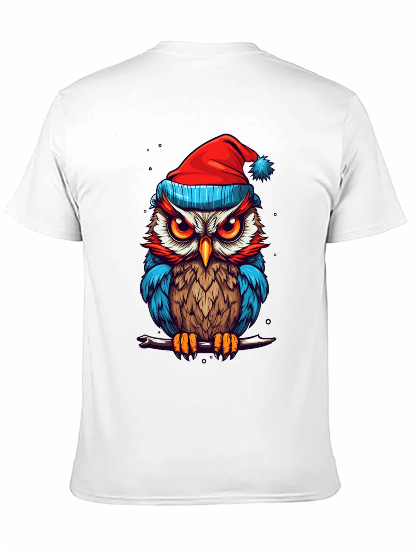 Festive Owl Graphic Tee