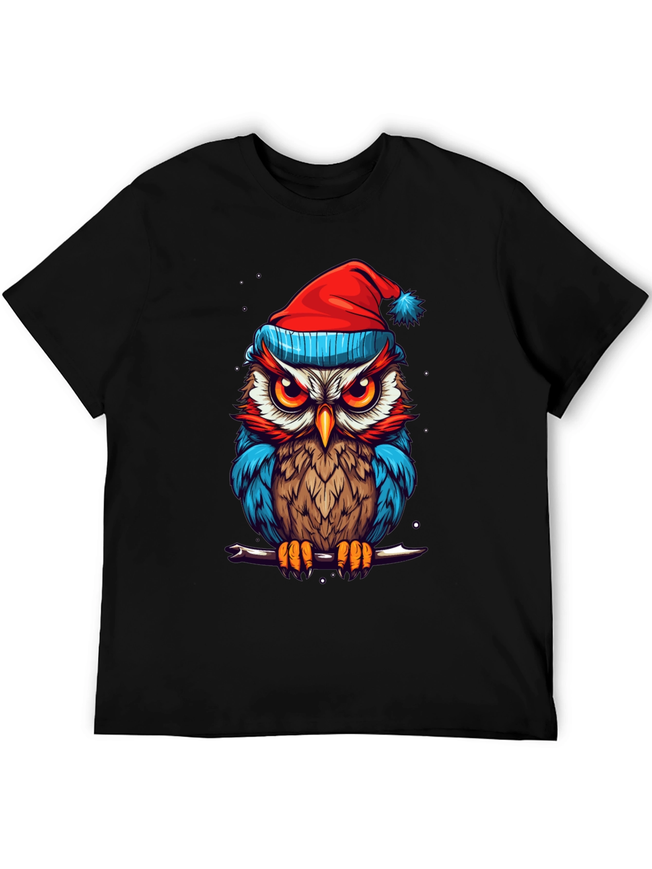 Festive Owl Graphic Tee