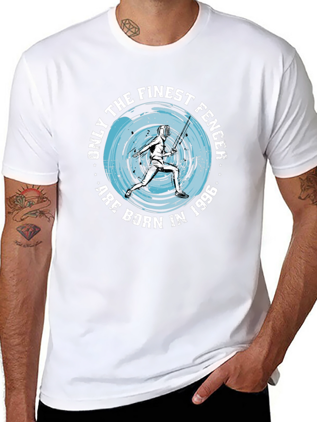 Finest Fencer 1996 Graphic T-Shirt