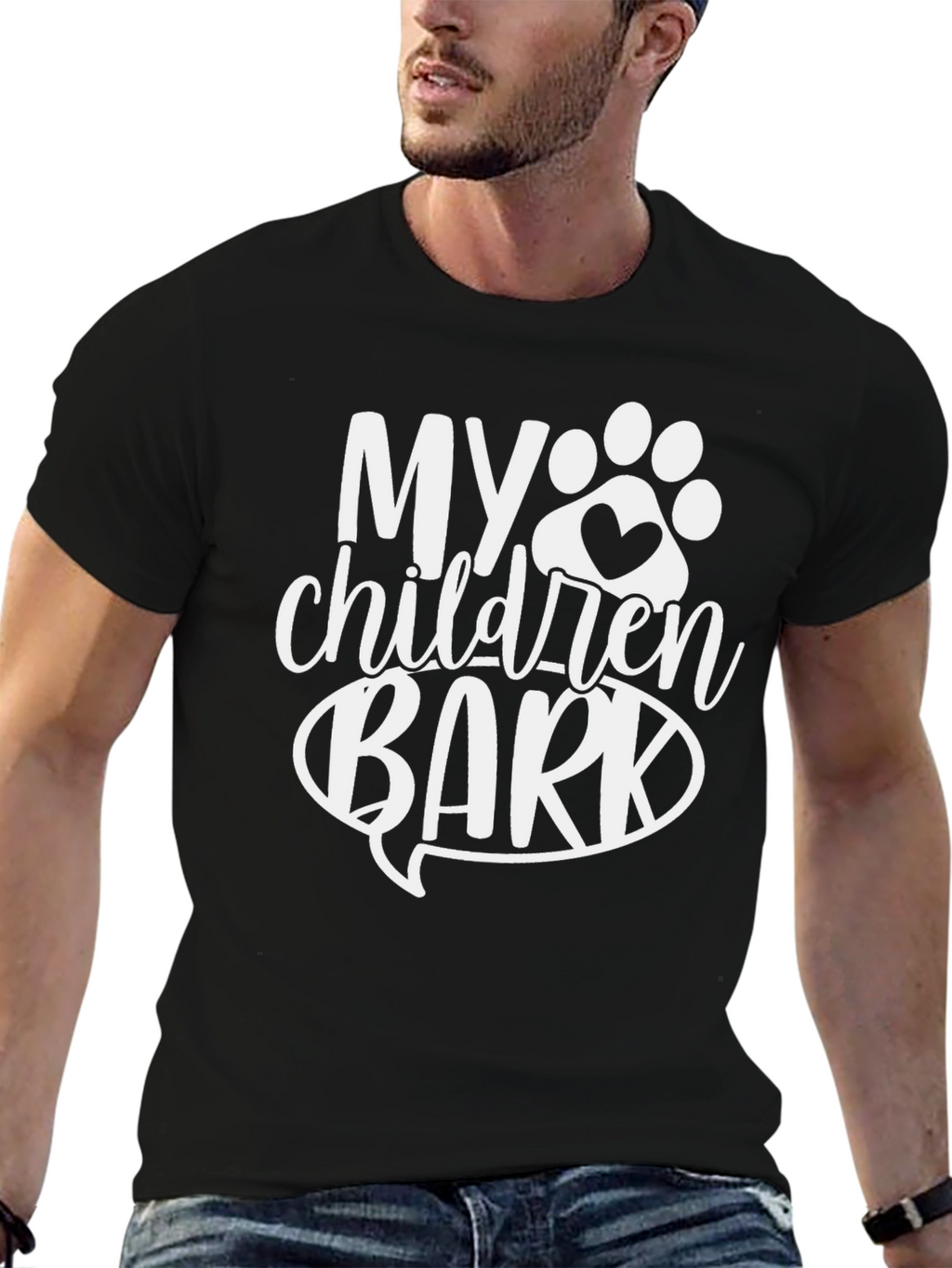 My Children Bark T-Shirt - Dog Lover Tee