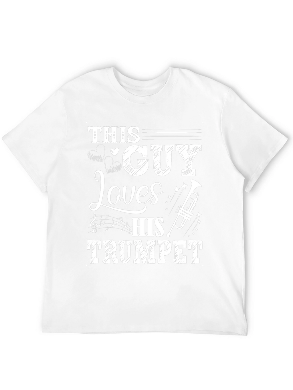 This Guy Loves His Trumpet - Musician T-Shirt