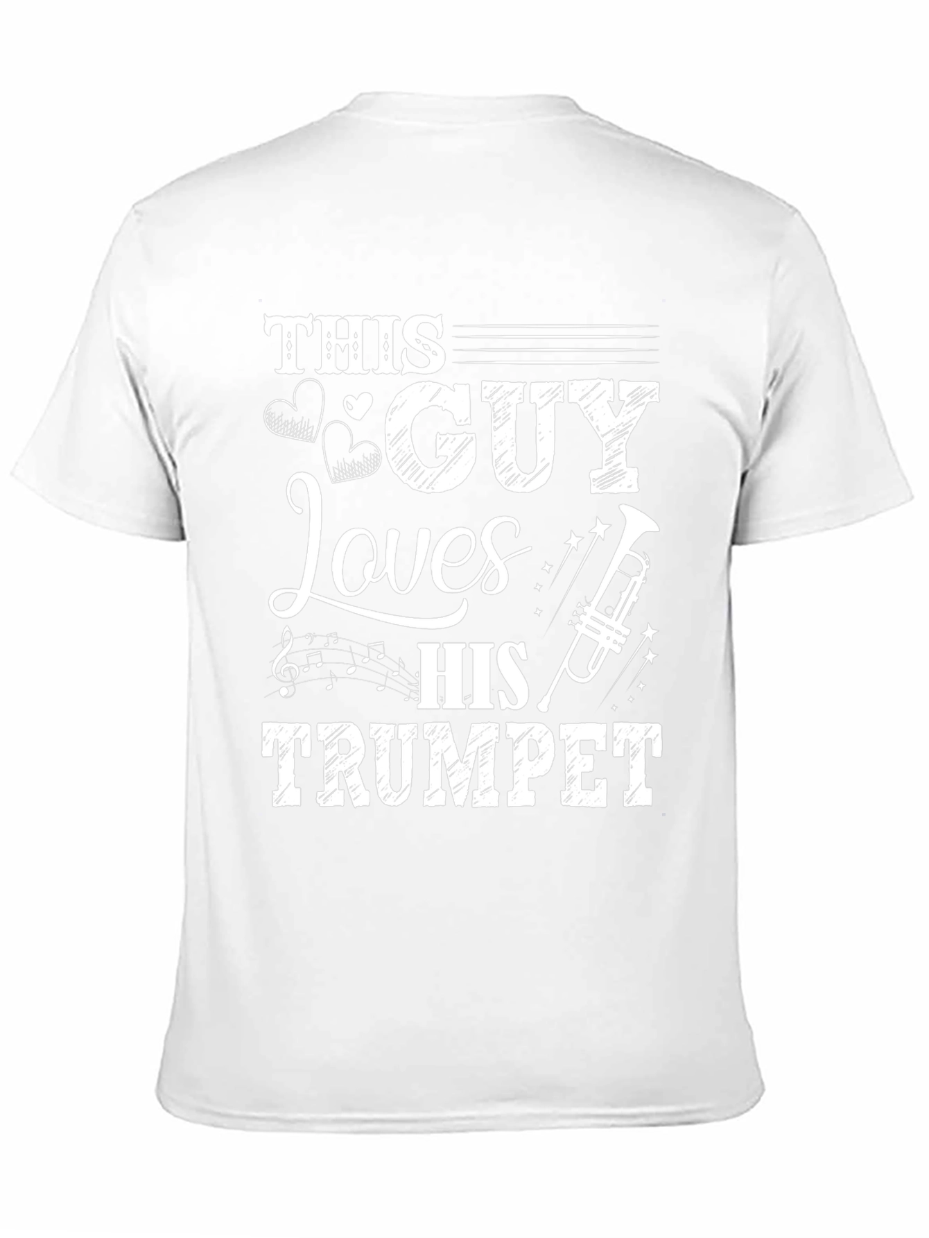 This Guy Loves His Trumpet - Musician T-Shirt