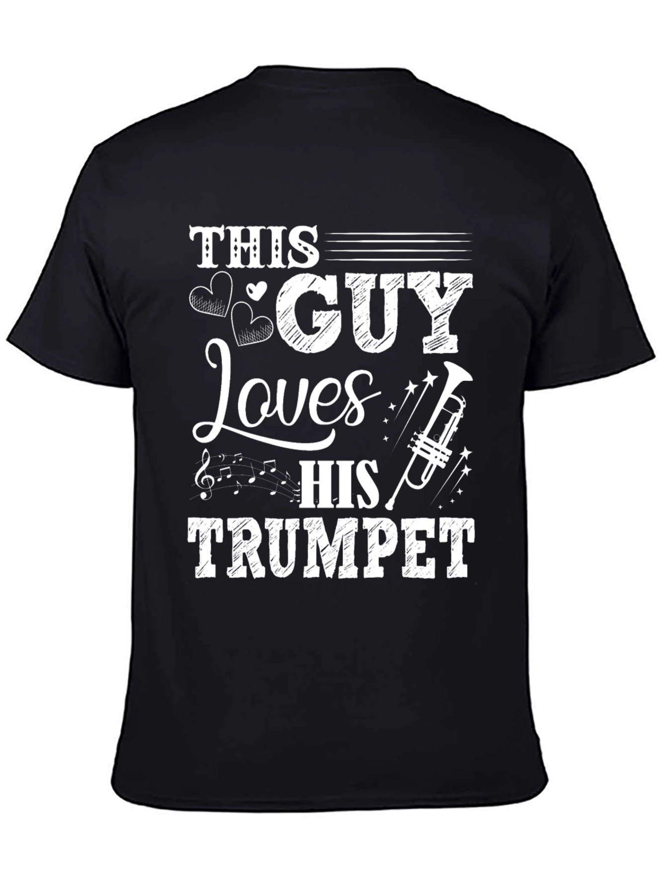 This Guy Loves His Trumpet - Musician T-Shirt