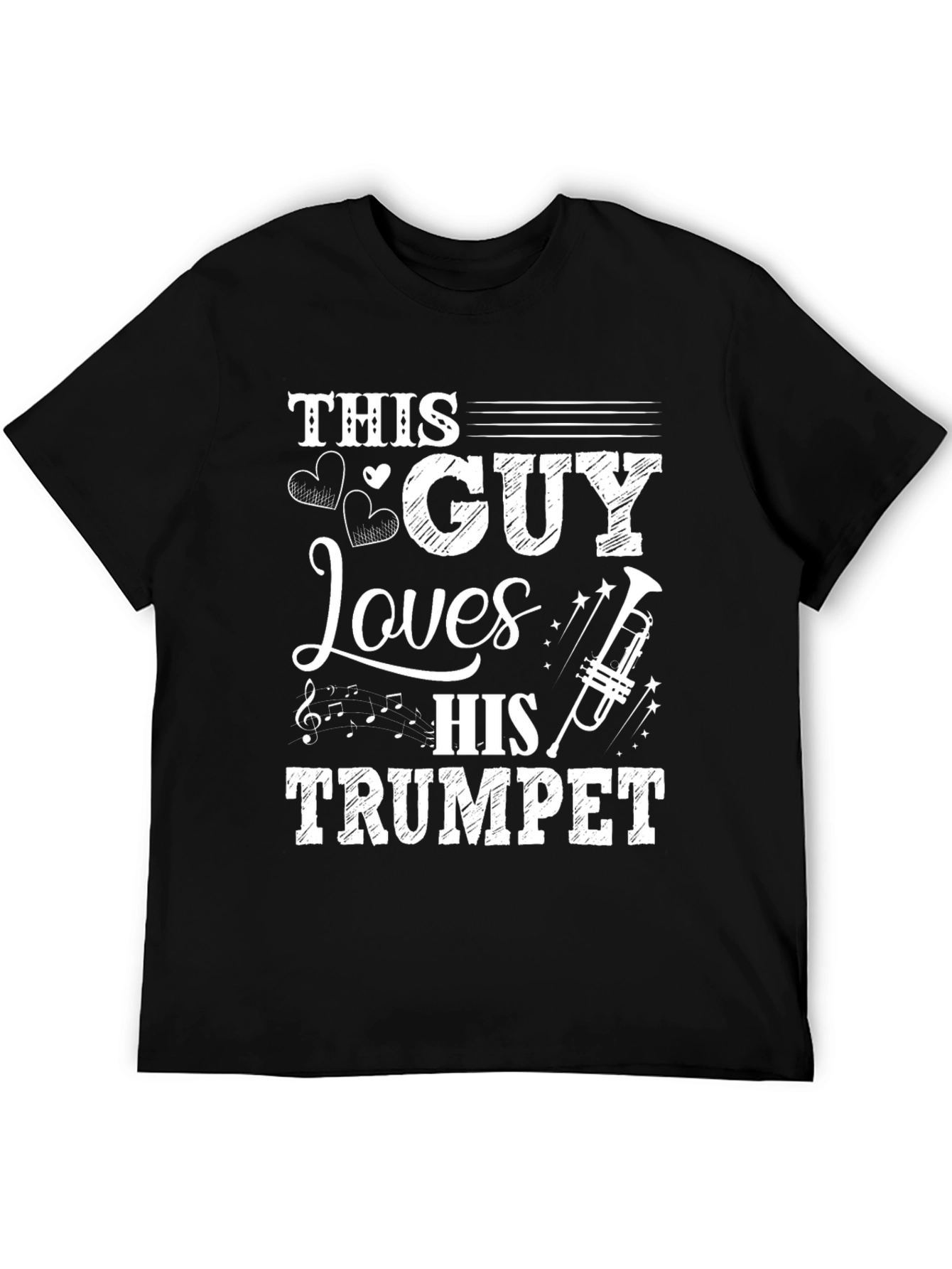 This Guy Loves His Trumpet - Musician T-Shirt