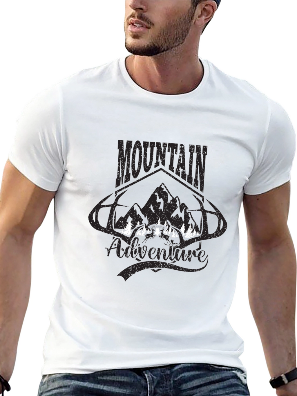 Mountain Adventure Graphic T-Shirt