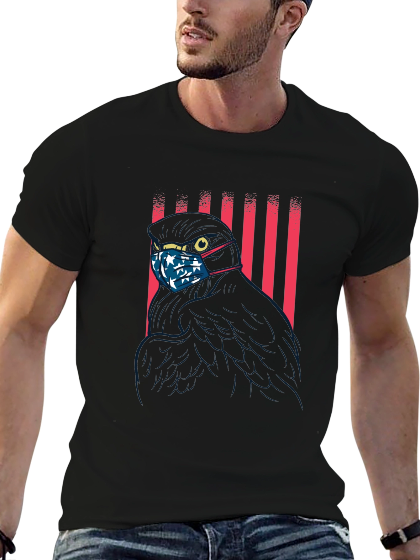 Patriotic Crow T-Shirt