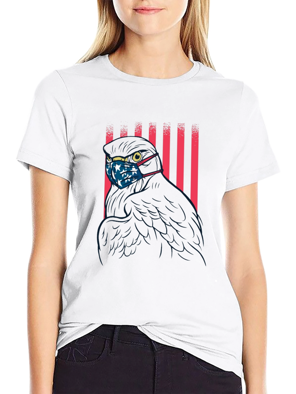 Patriotic Crow T-Shirt