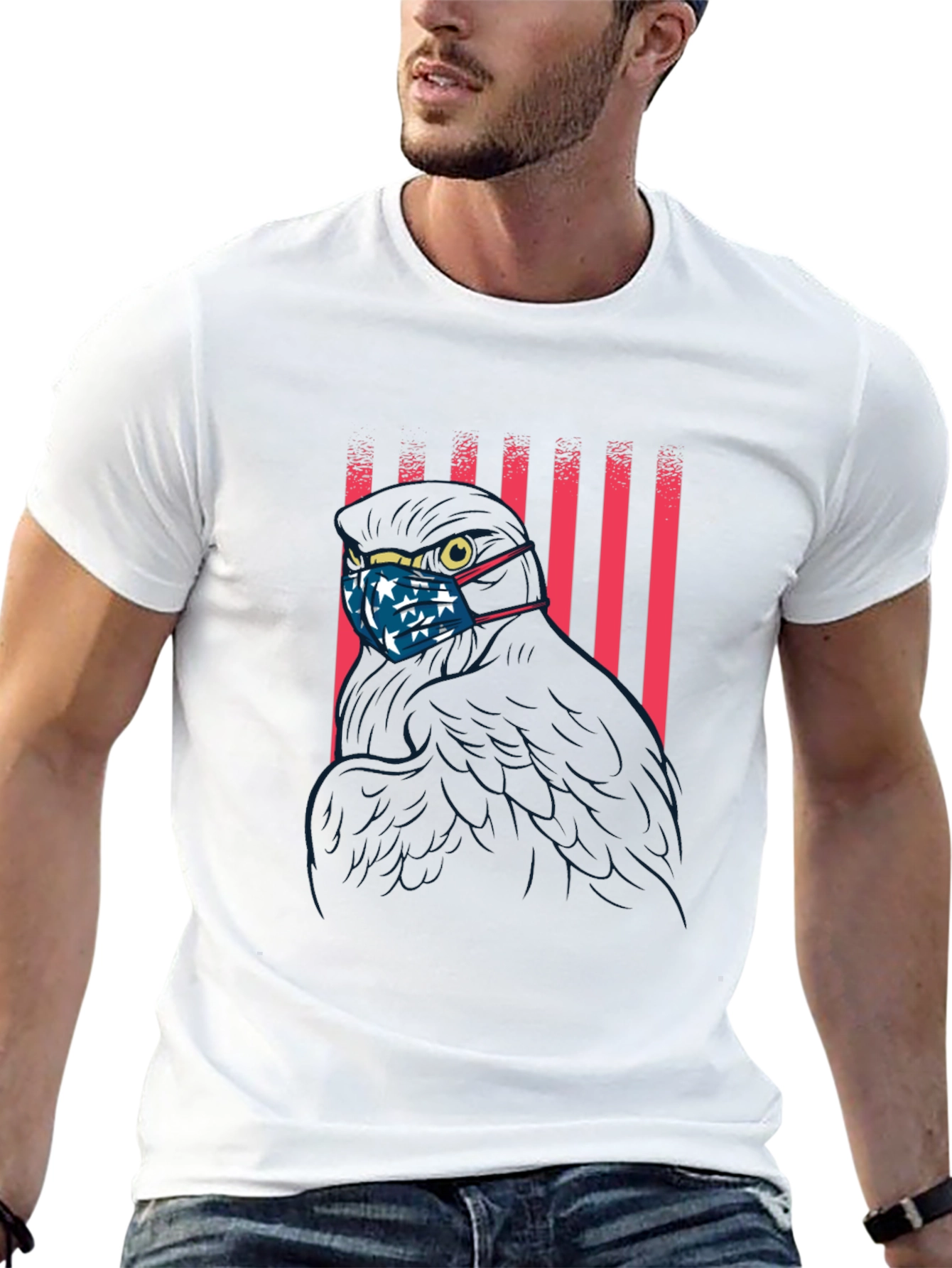 Patriotic Crow T-Shirt