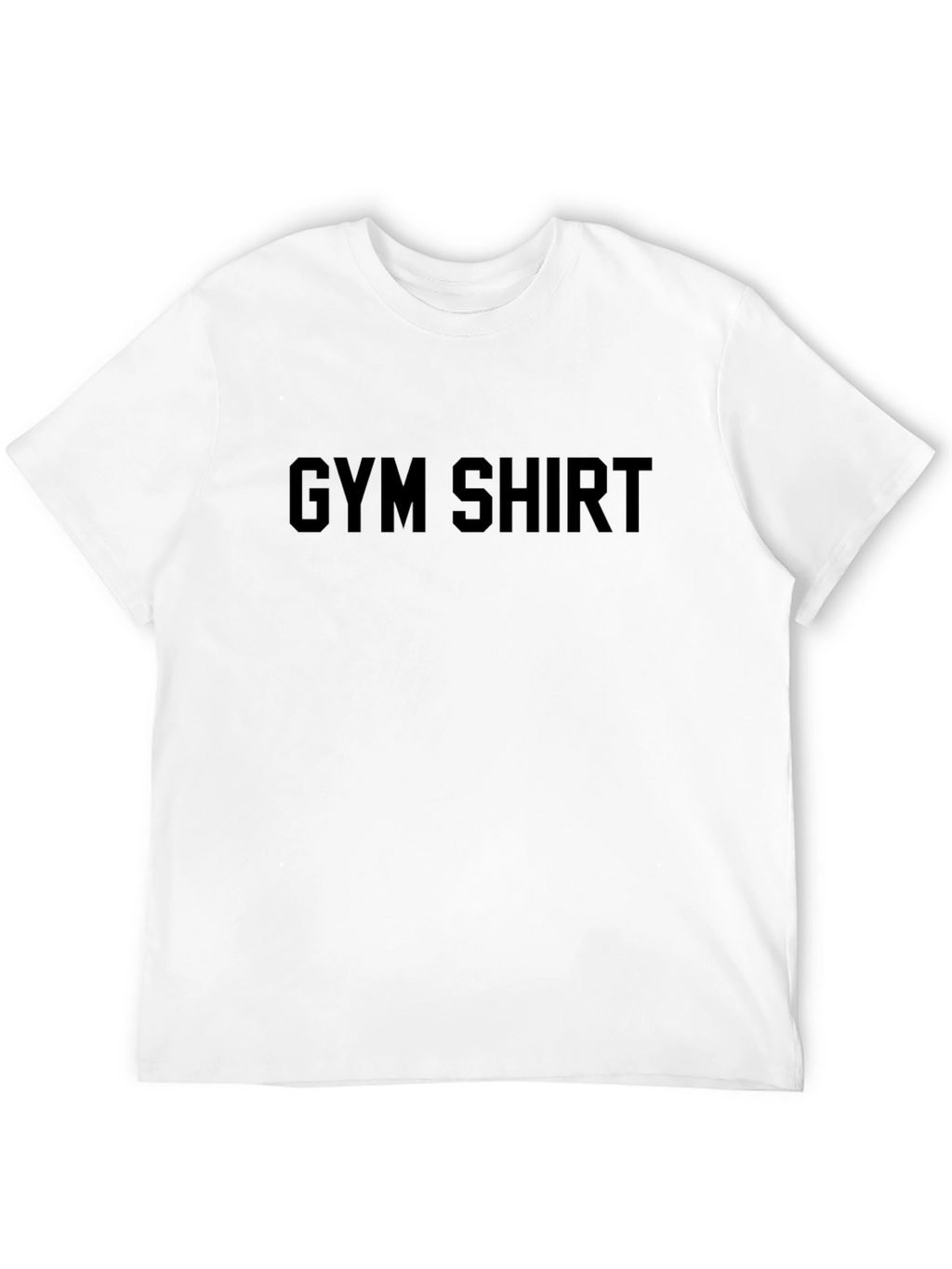 Mens Black Gym Shirt Graphic Tee