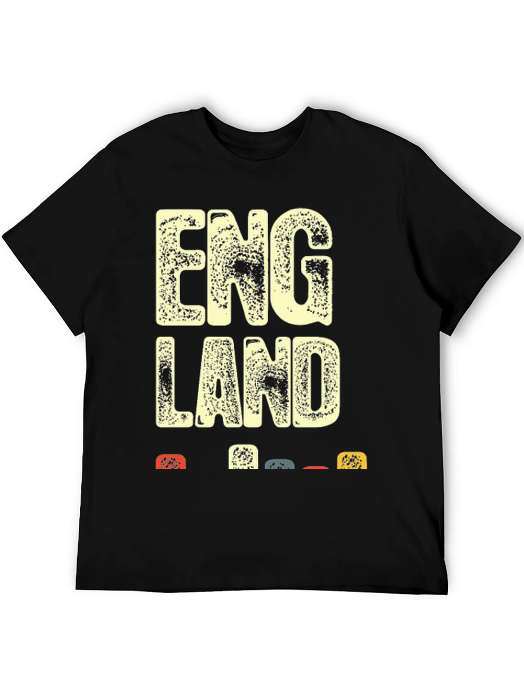 Retro England Graphic Tee - Black