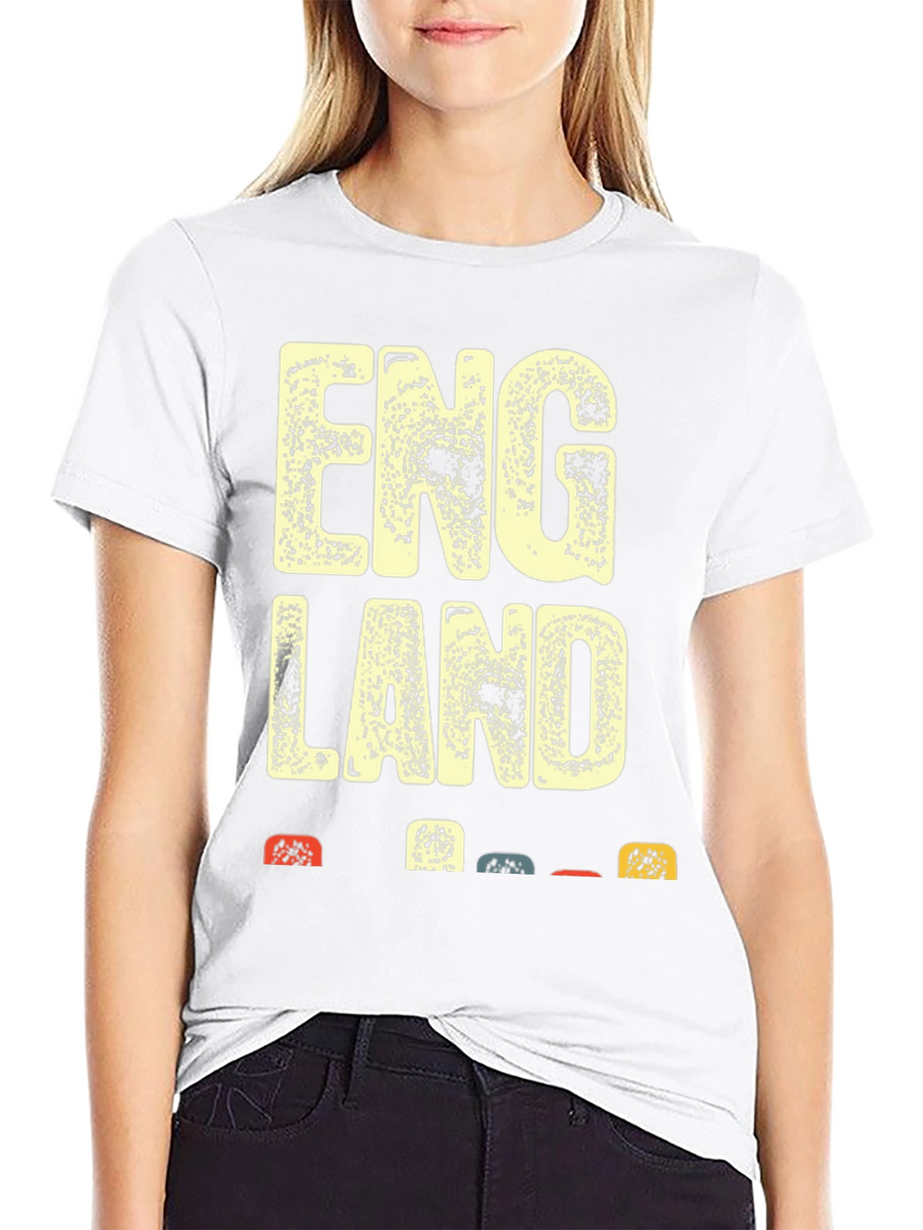 Retro England Graphic Tee - Black