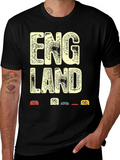 Retro England Graphic Tee - Black