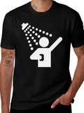 Funny Shower T-Shirt - Clean Humor Tee