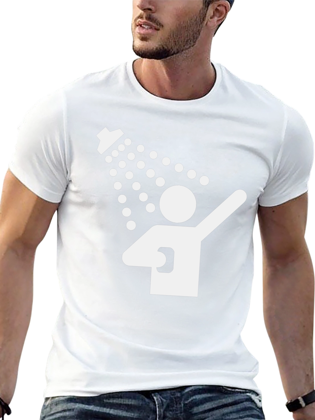 Funny Shower T-Shirt - Clean Humor Tee