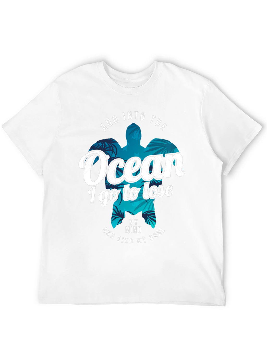 Ocean Soul T-Shirt - Turtle Graphic Tee