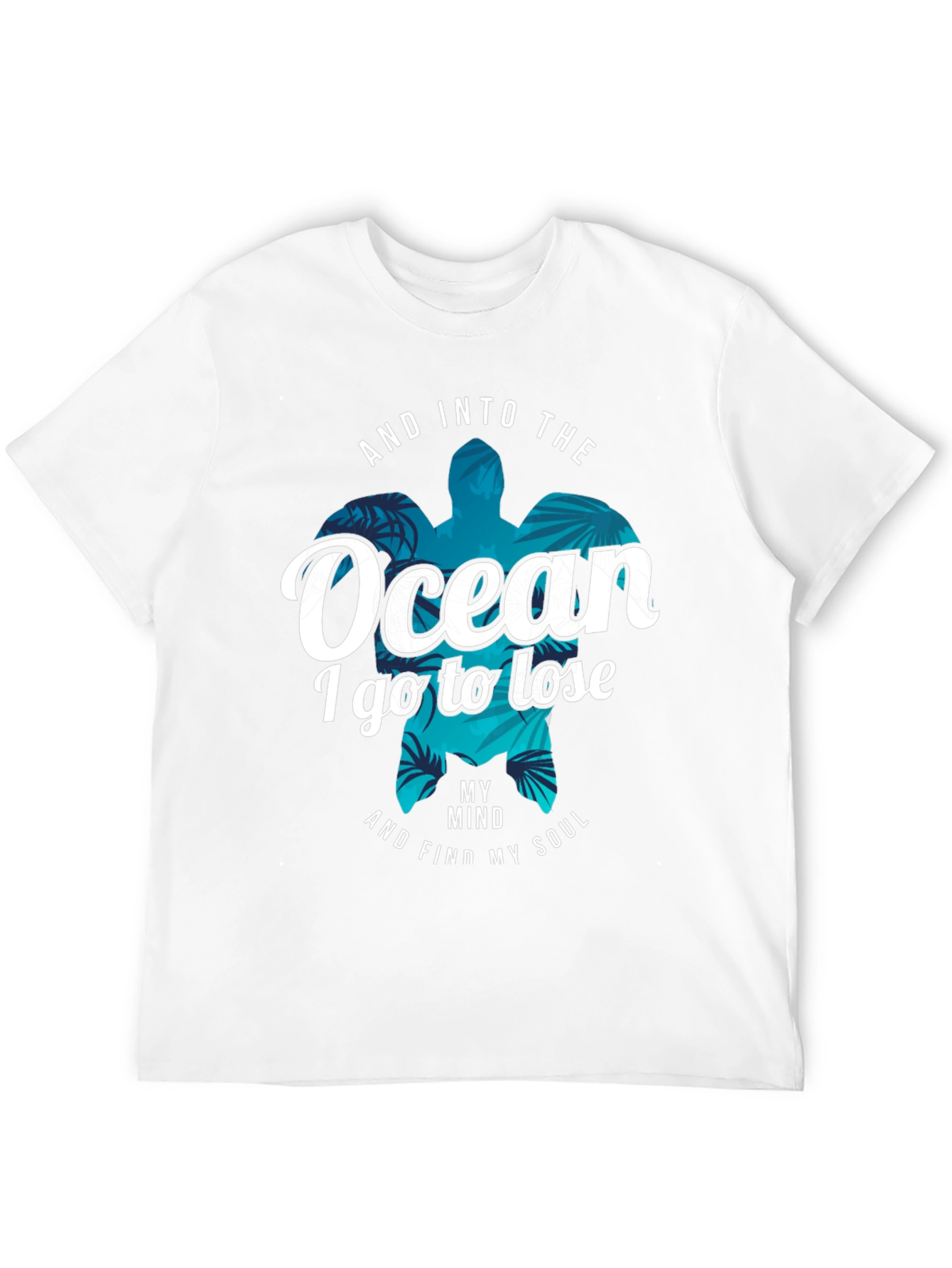 Ocean Soul T-Shirt - Turtle Graphic Tee