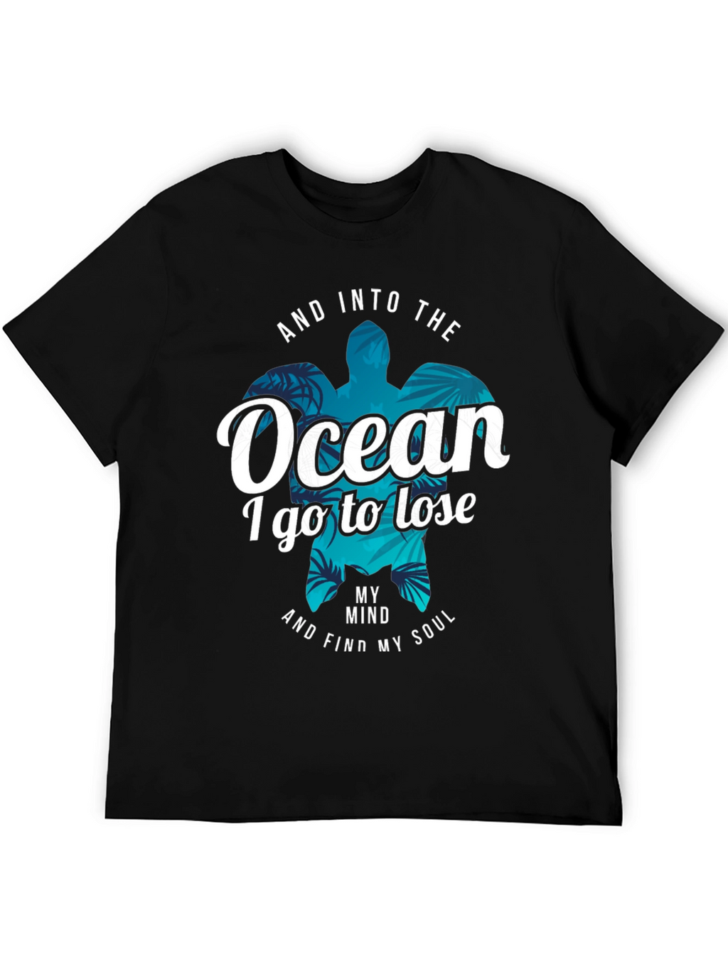 Ocean Soul T-Shirt - Turtle Graphic Tee