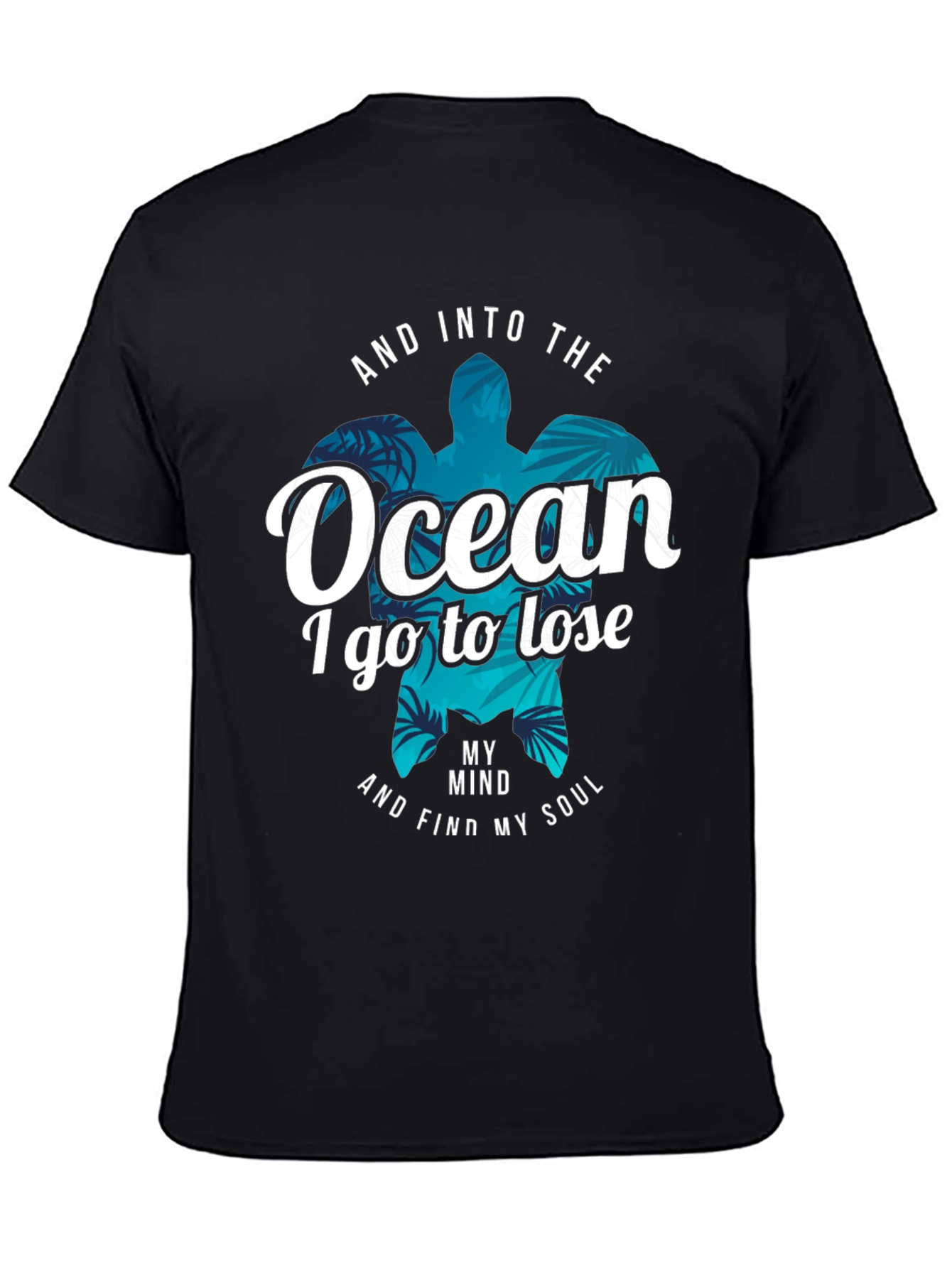 Ocean Soul T-Shirt - Turtle Graphic Tee