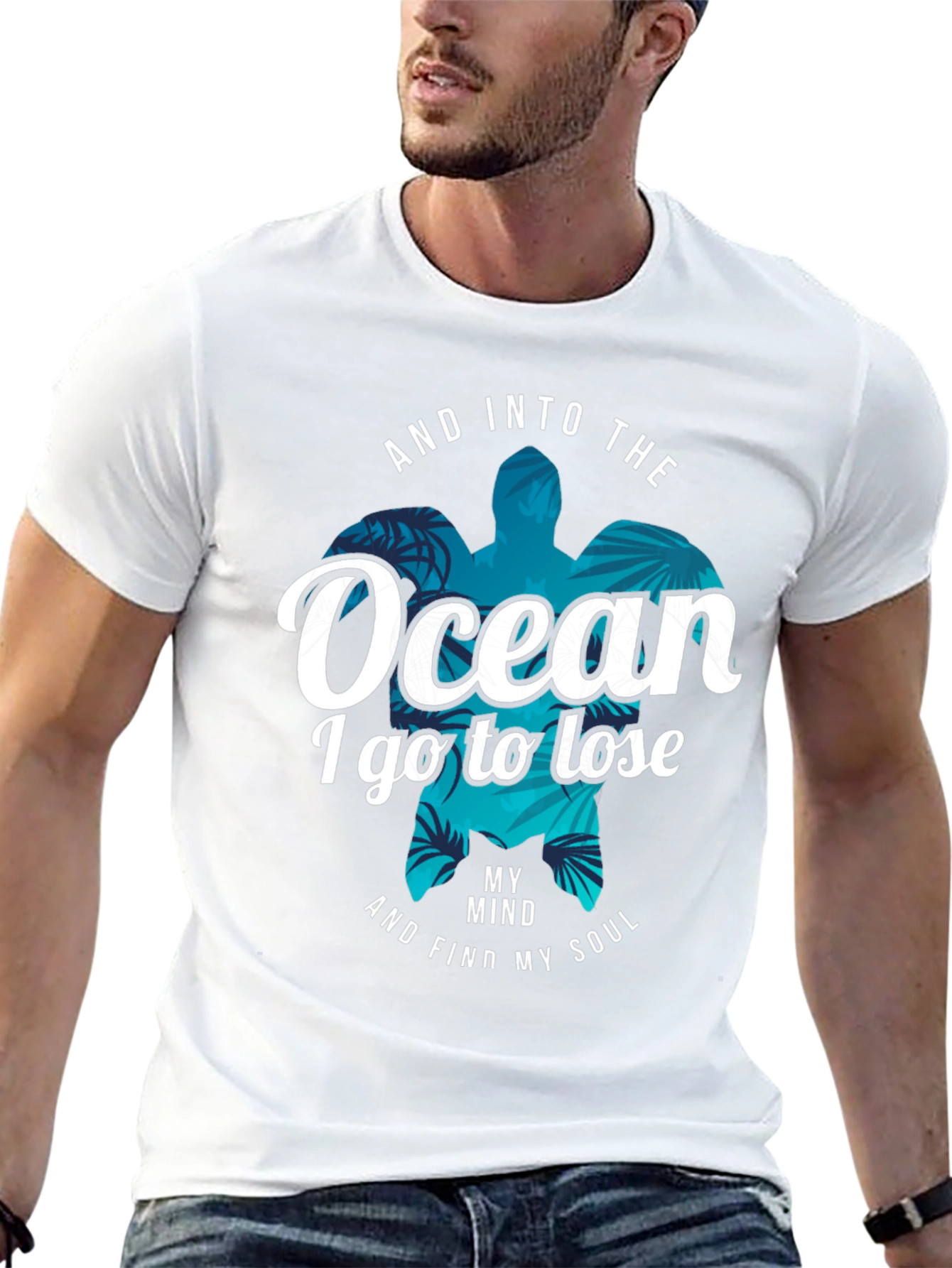 Ocean Soul T-Shirt - Turtle Graphic Tee