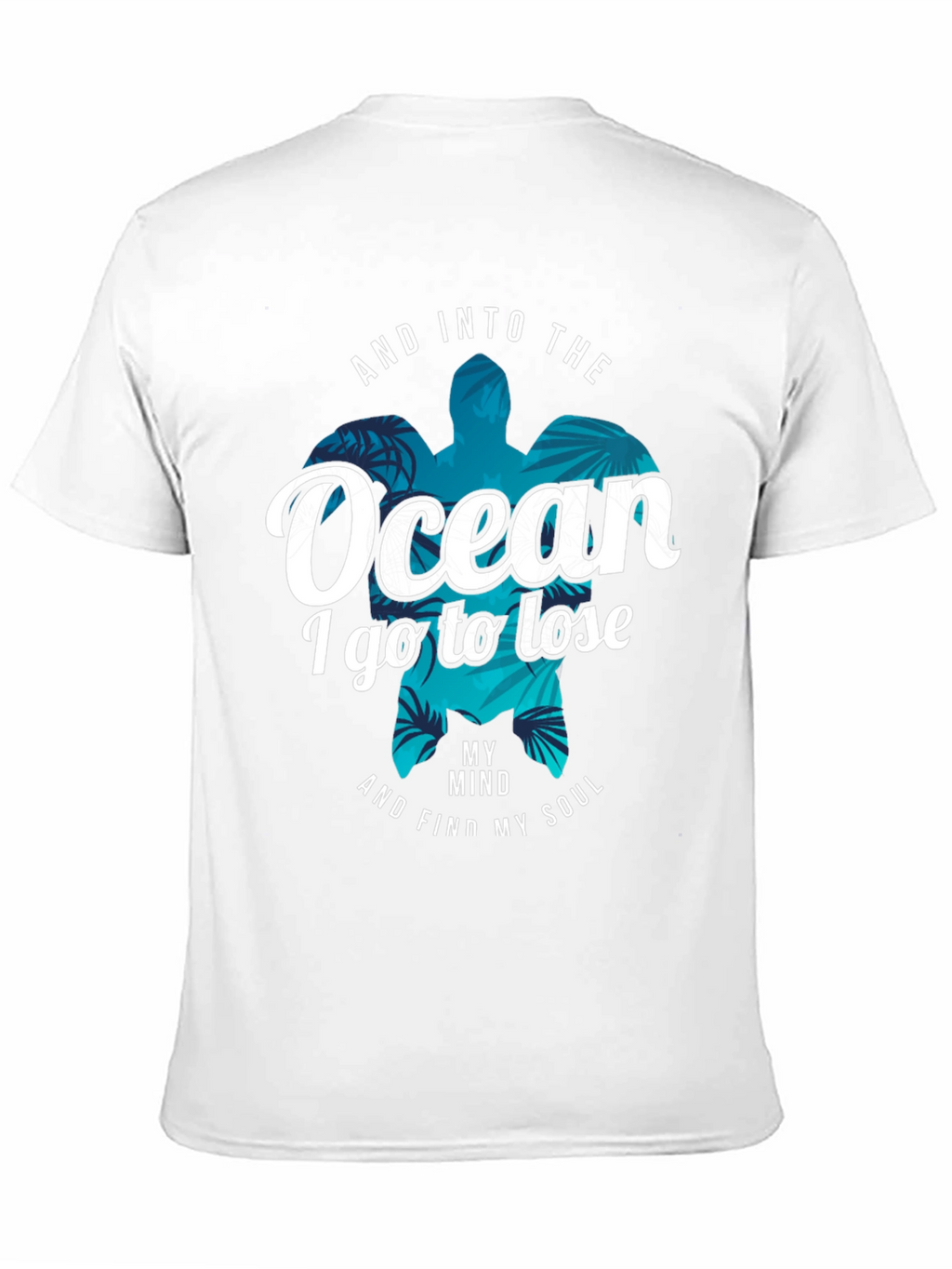 Ocean Soul T-Shirt - Turtle Graphic Tee